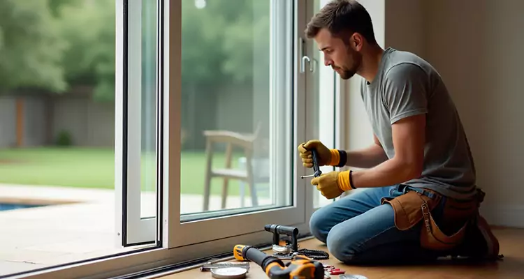Squeaky Sliding Patio Doors in Aventura, FL