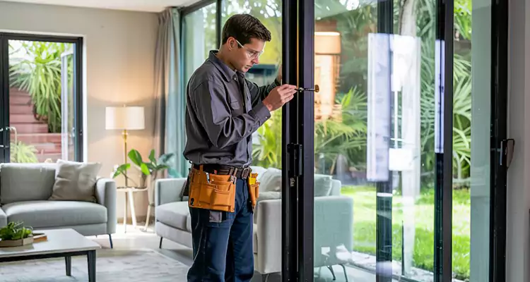 Sliding Door Jamb Lock Repair in Aventura, FL
