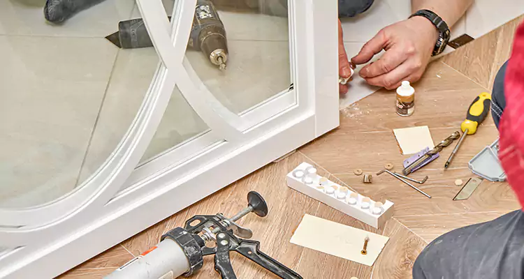 Interior Patio Door Casing Repair in Aventura, FL