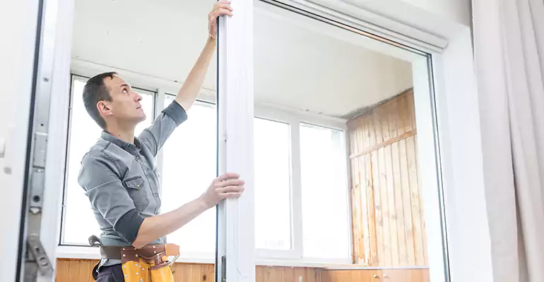 Aluminum Storefront Door Repair in Aventura, FL